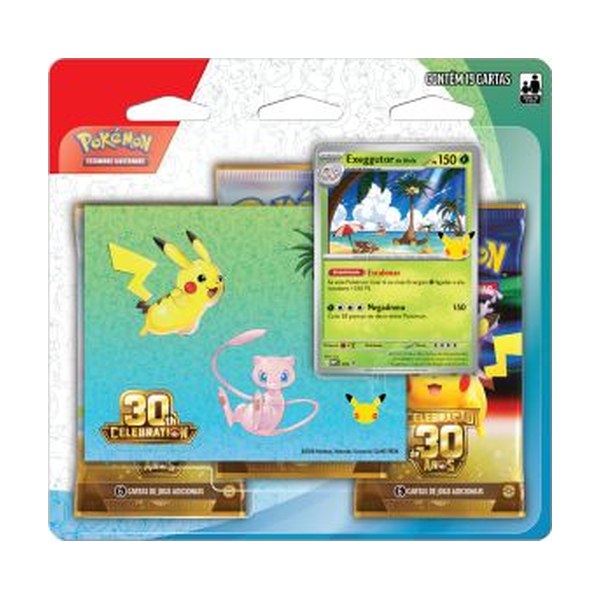 Blister Triplo Exeggutor de Alola