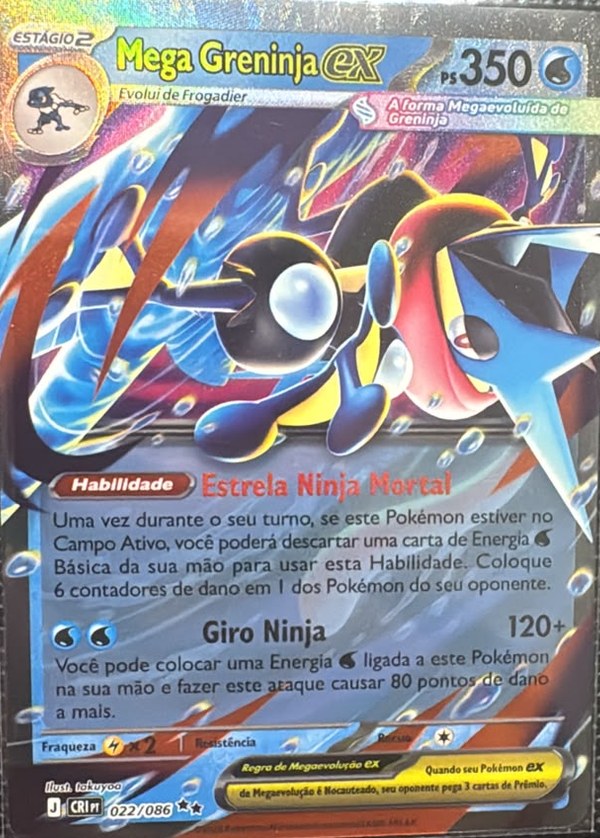Mega Greninja ex 022/086